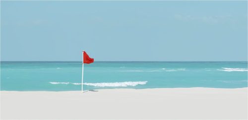 3rd Place Red Flag by Maria Macklin