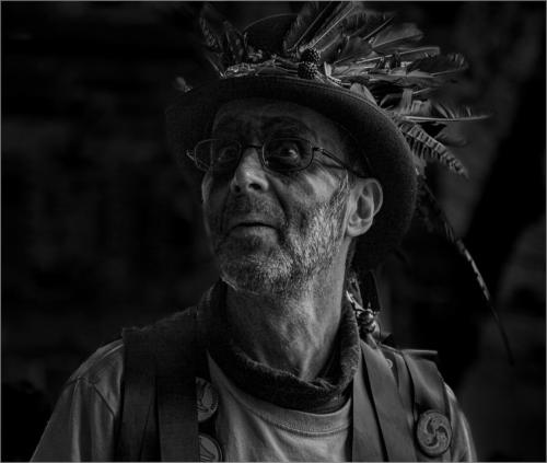 HC Intermediate Green Man Morris Dancer by Ian Garnham
