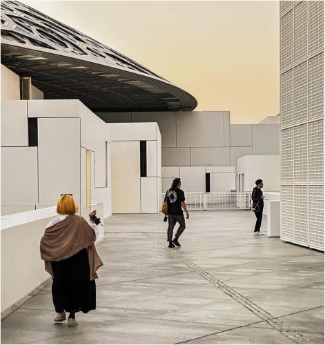 2nd Place Advanced Entering the Louvre Abu Dhabi by Colin Macklin